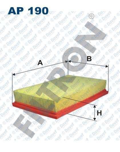 FILTRON AP190 Hava Filtresi Agila